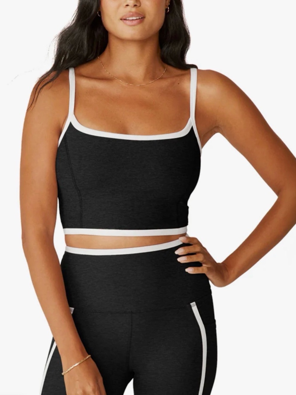 Beyond Yoga Spacedye New Moves High Cropped Tank